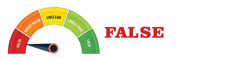 Truth Verdict: false